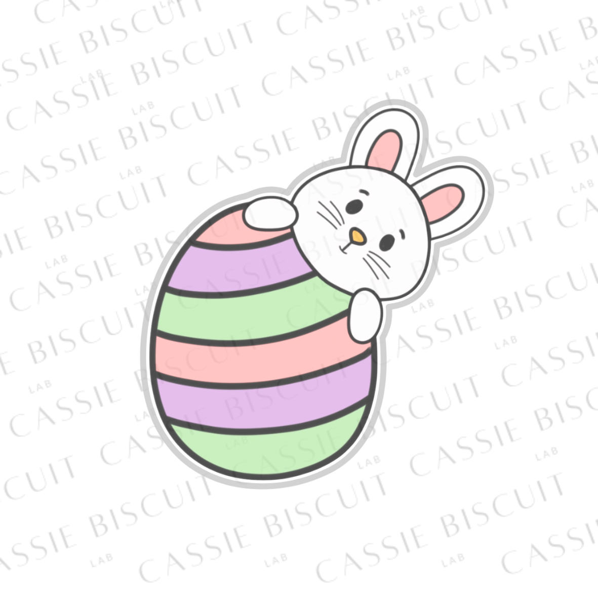 Emporte-Pièce - Oeuf Tête Lapin
