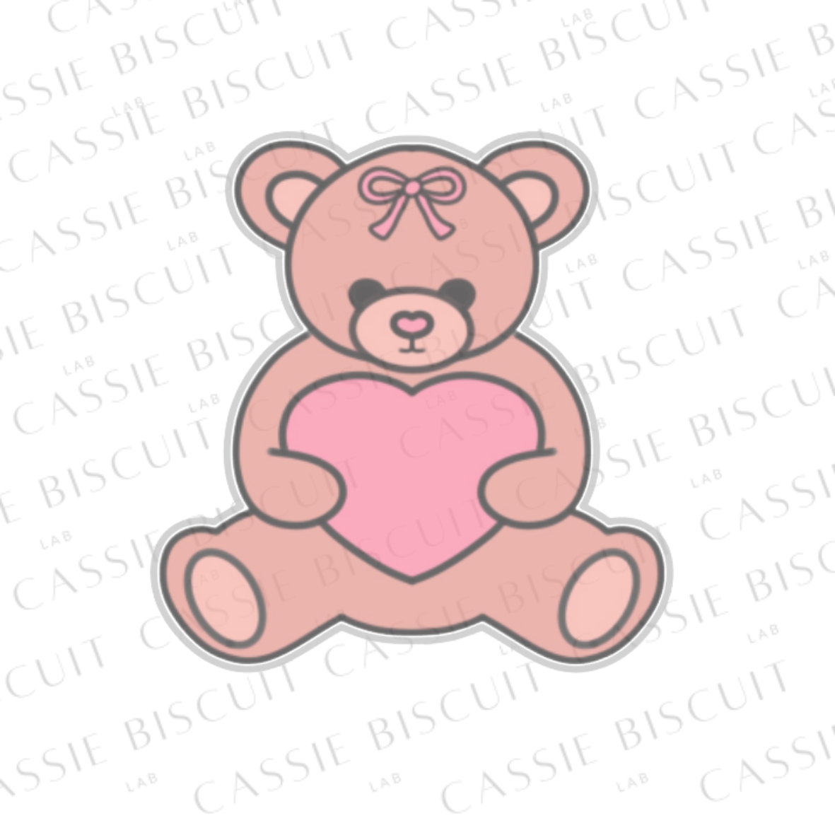 Emporte-Pièce - Ourson Coeur Bras