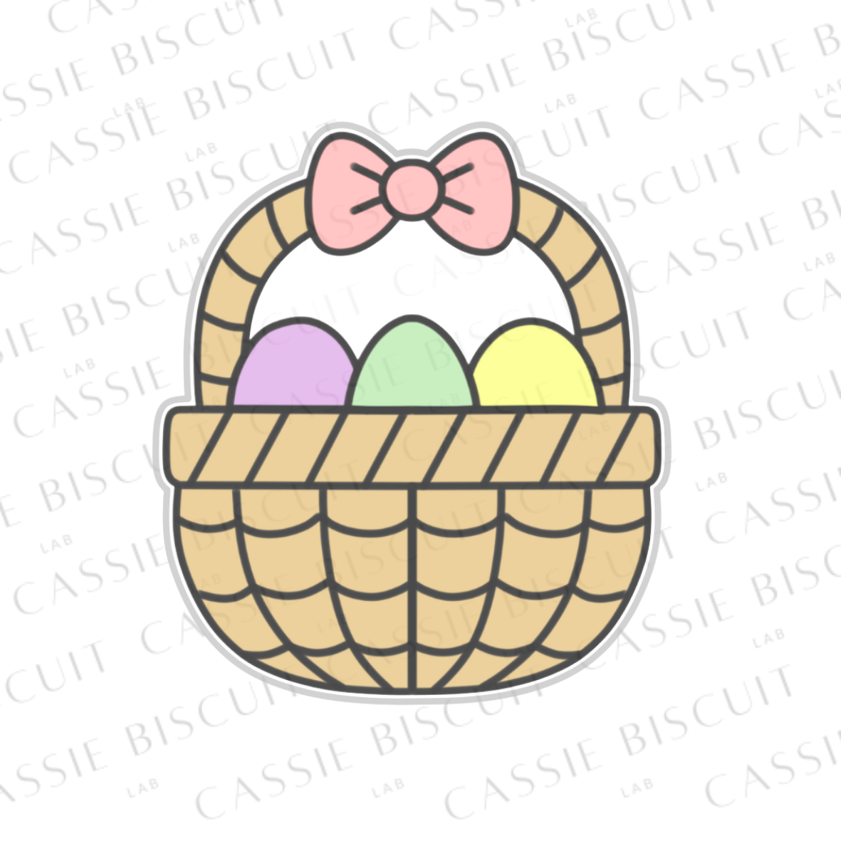 Cookie Cutter - Easter Basket Bow