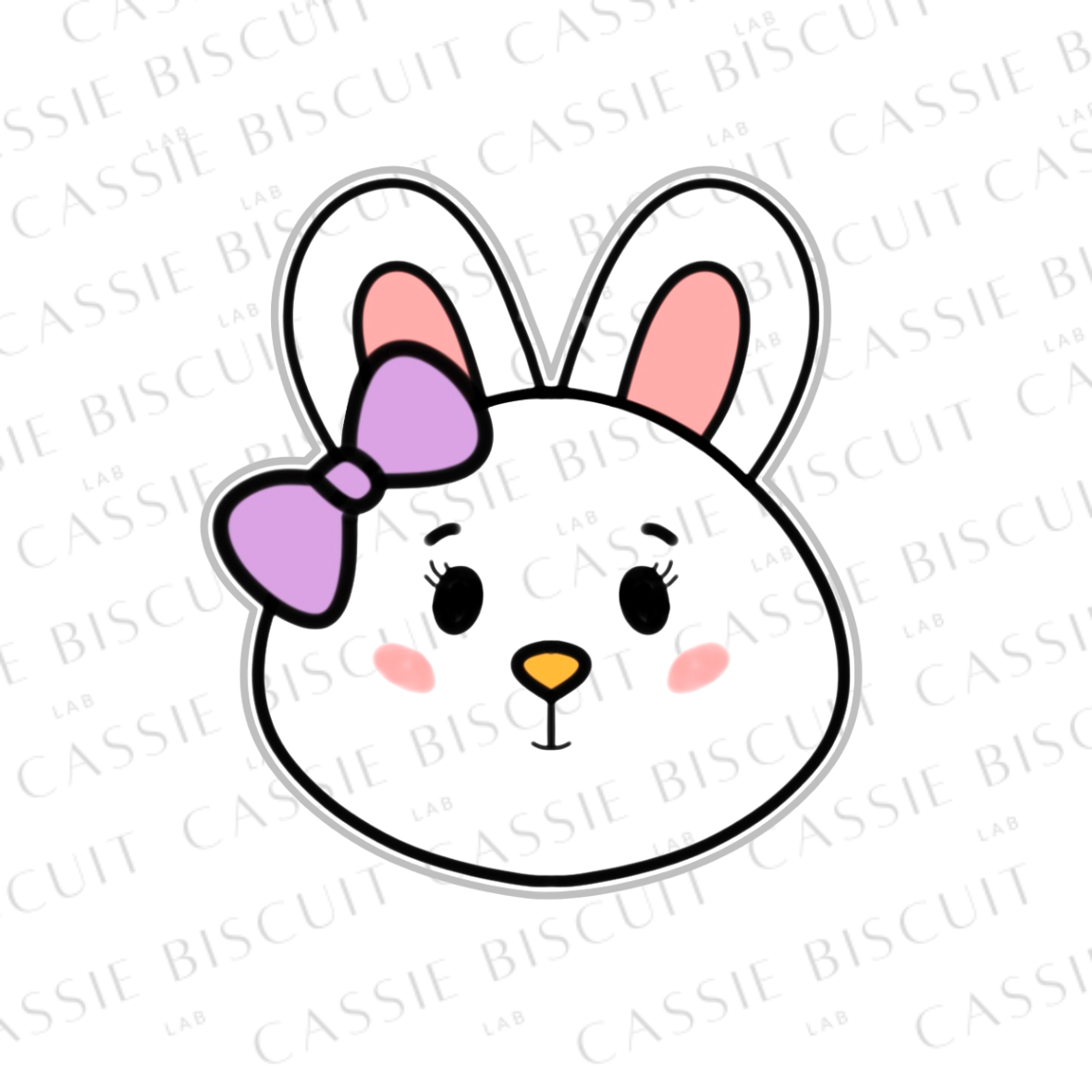 Emporte-Pièce - Tête Lapin Girly