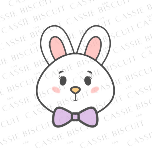 Emporte-Pièce - Tête Lapin Noeud