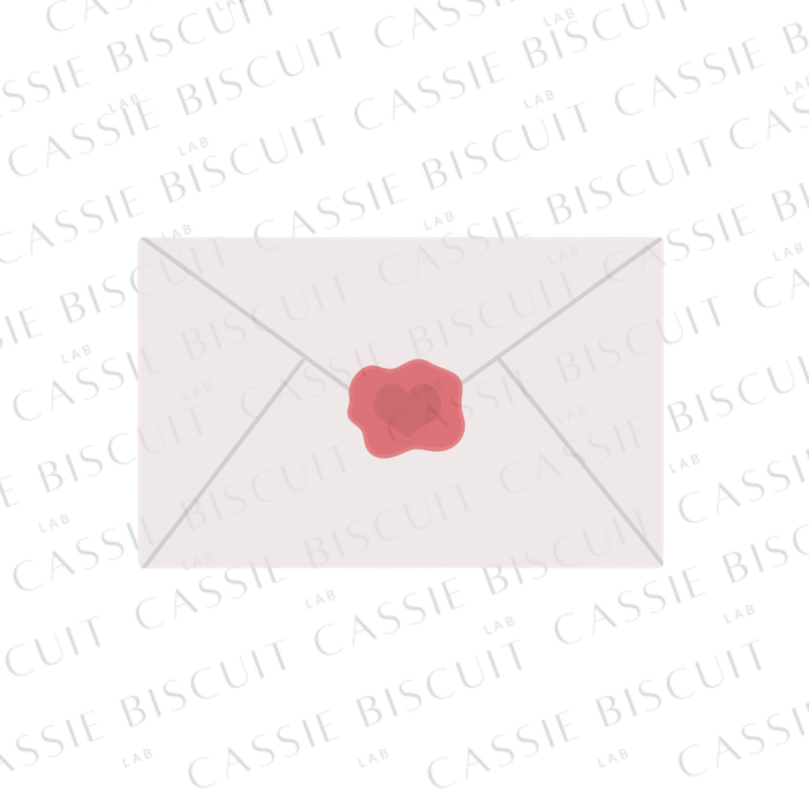Emporte-Pièce -  Enveloppe Cachetée