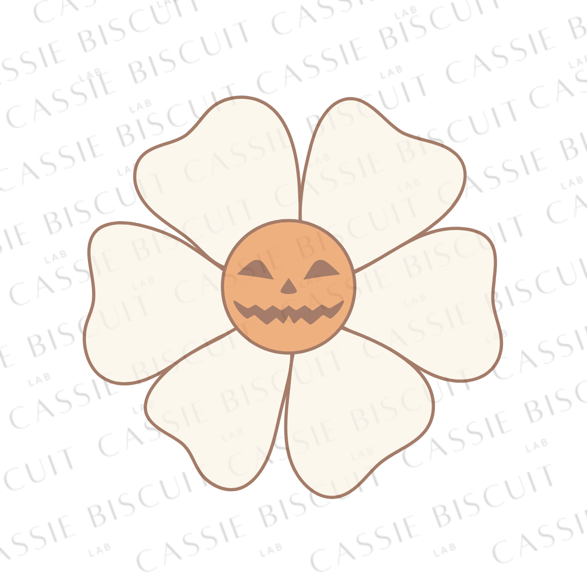 Emporte-Pièce - Fleur Halloween