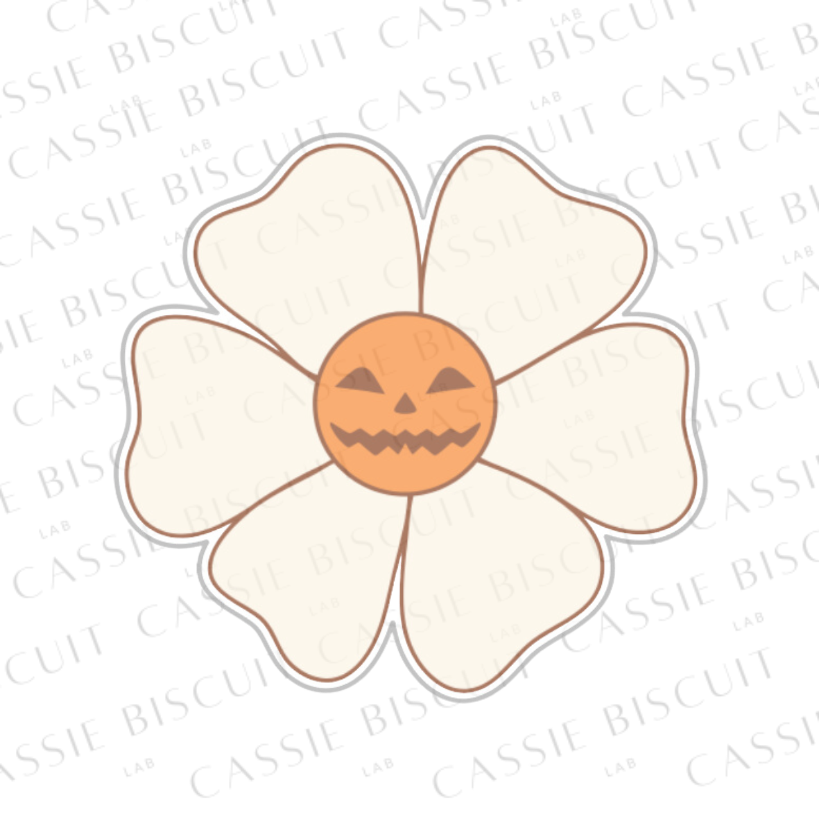 Emporte-Pièce - Fleur Halloween