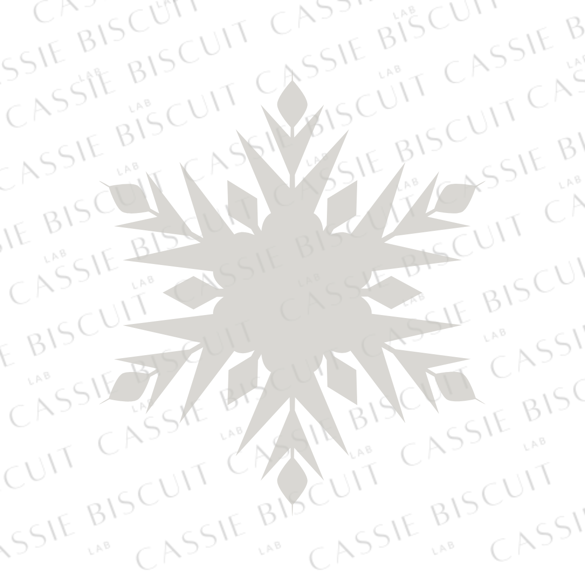 Emporte-Pièce - Flocon de Neige