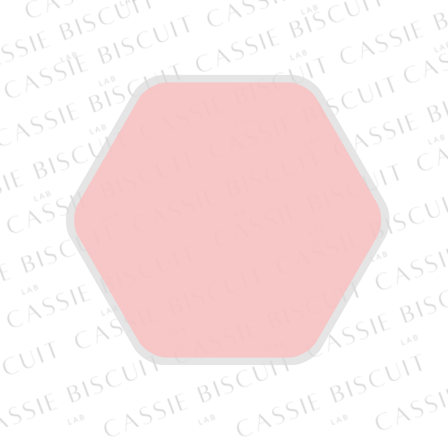 Emporte-Pièce -  Hexagone Bords Arrondis
