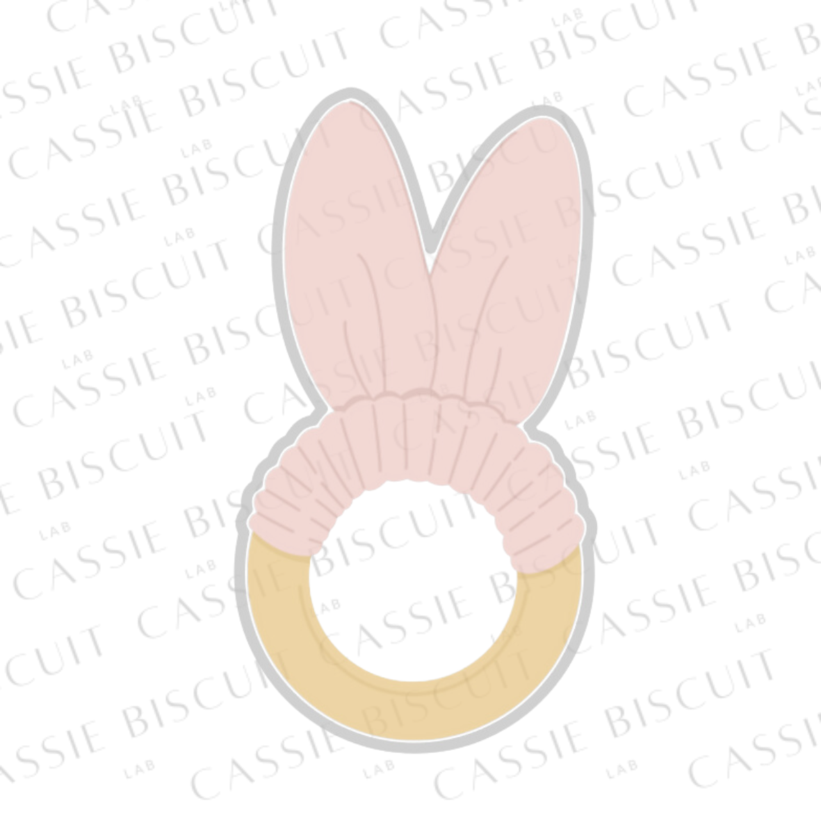 Emporte-Pièce - Hochet lapin