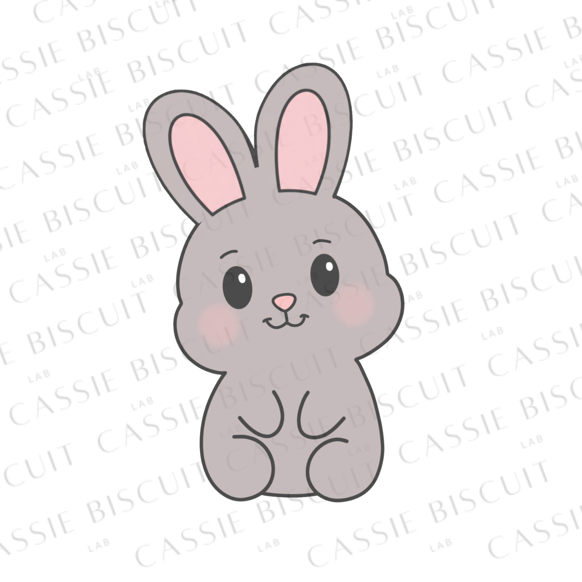 Cookie Cutter - Cute Rabbit (Whole)