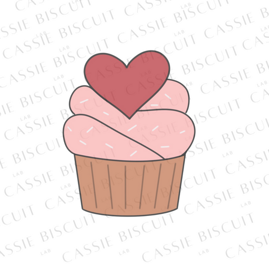 Emporte-Pièce - Muffin Coeur