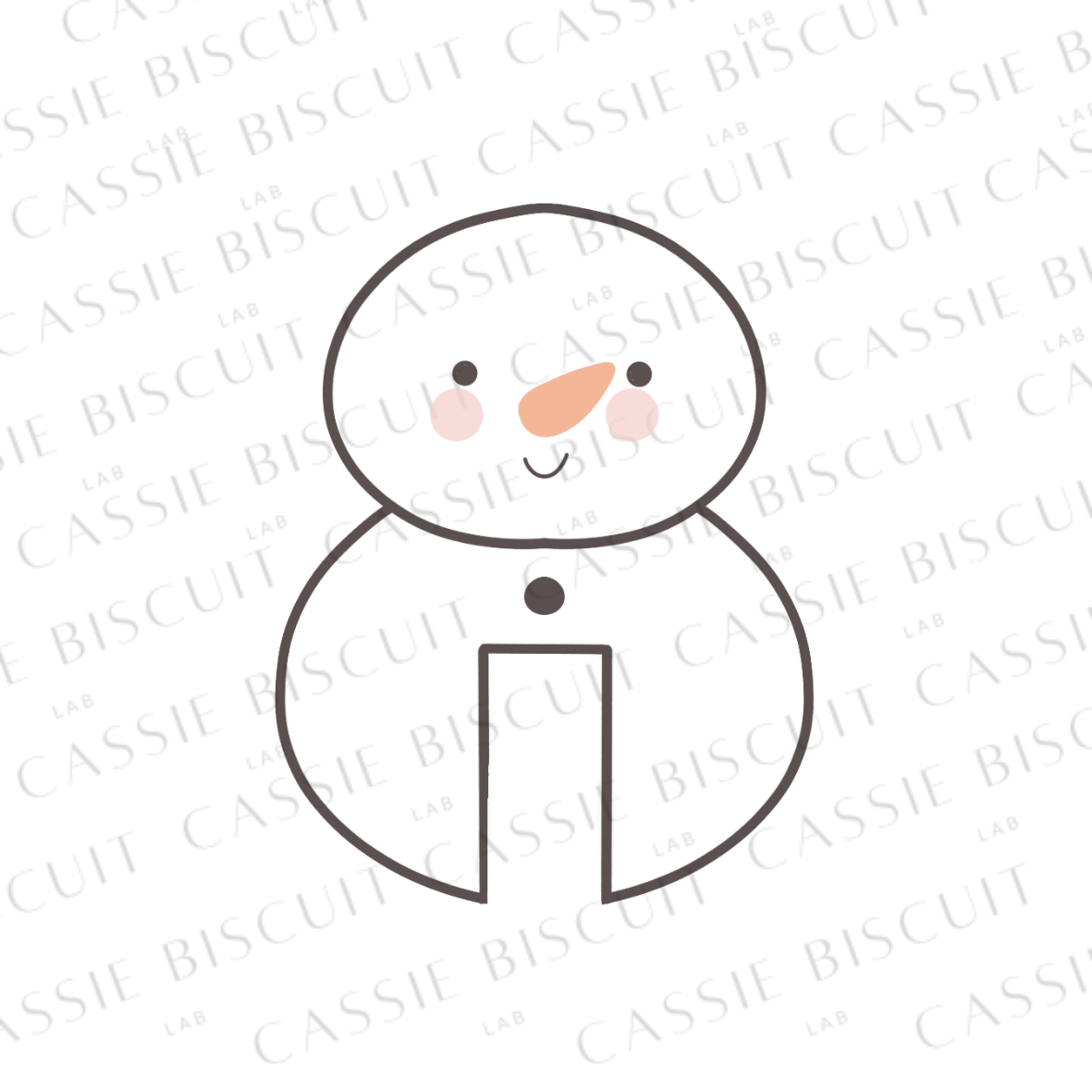 Emporte-Pièce - Mug Bonhomme Neige