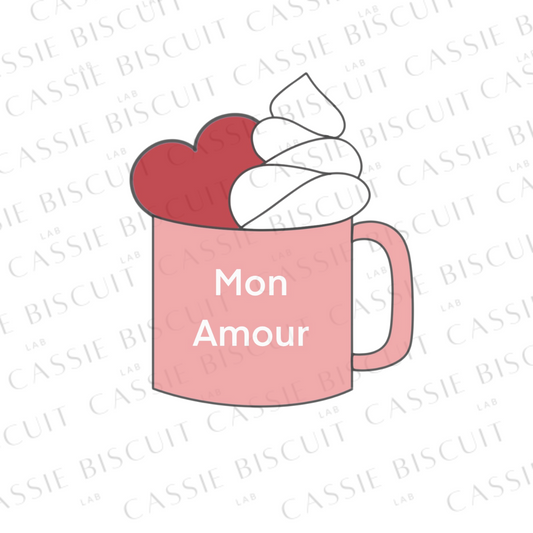 Emporte-Pièce - Mug Coeur Chantilly