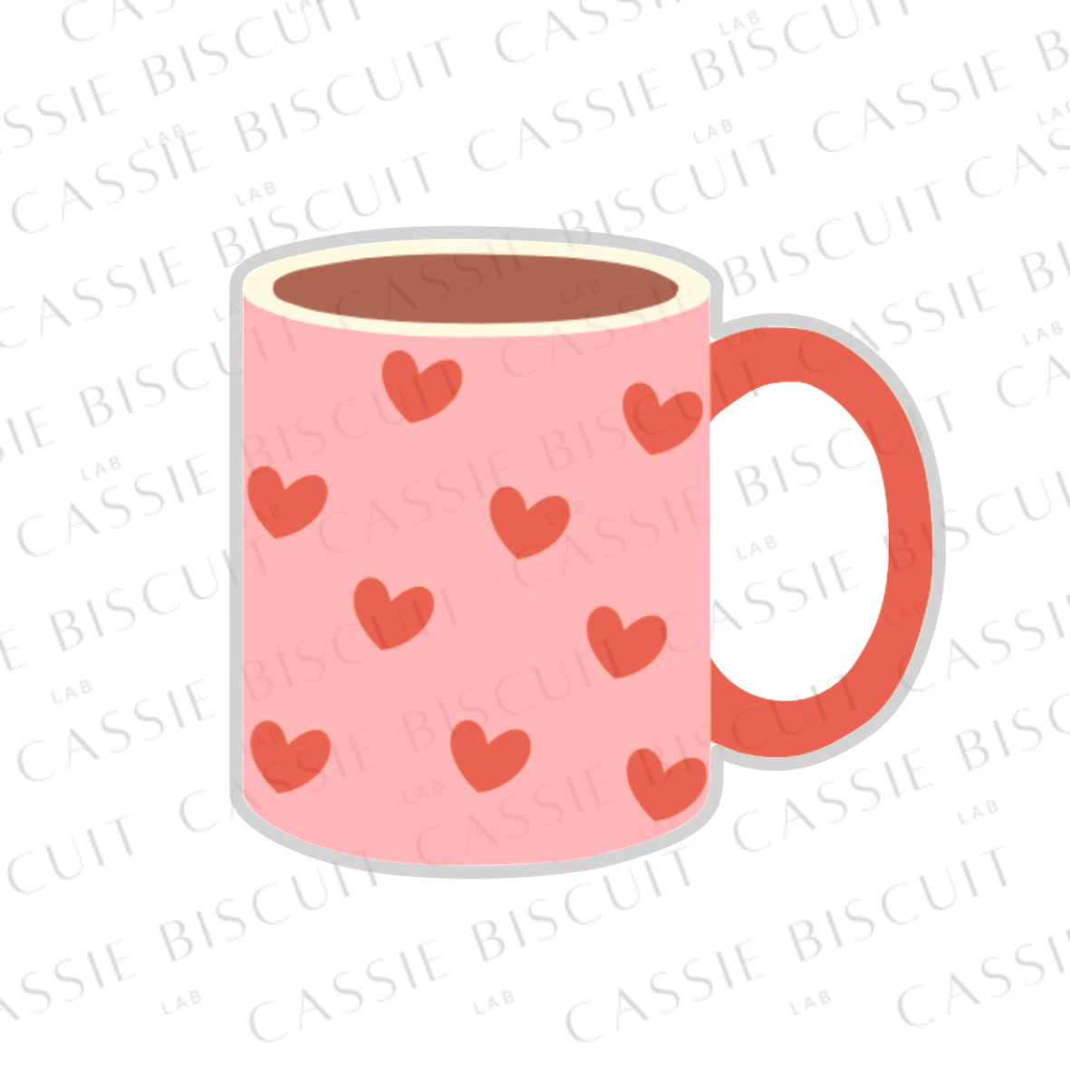 Emporte-Pièce -  Mug Coeurs