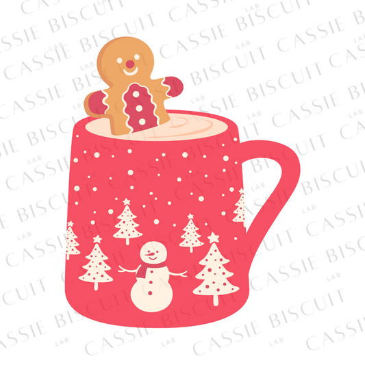Emporte-Pièce - Mug de Noël Pain d'Epice