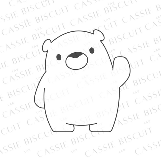 Emporte-Pièce - Ours Blanc 2