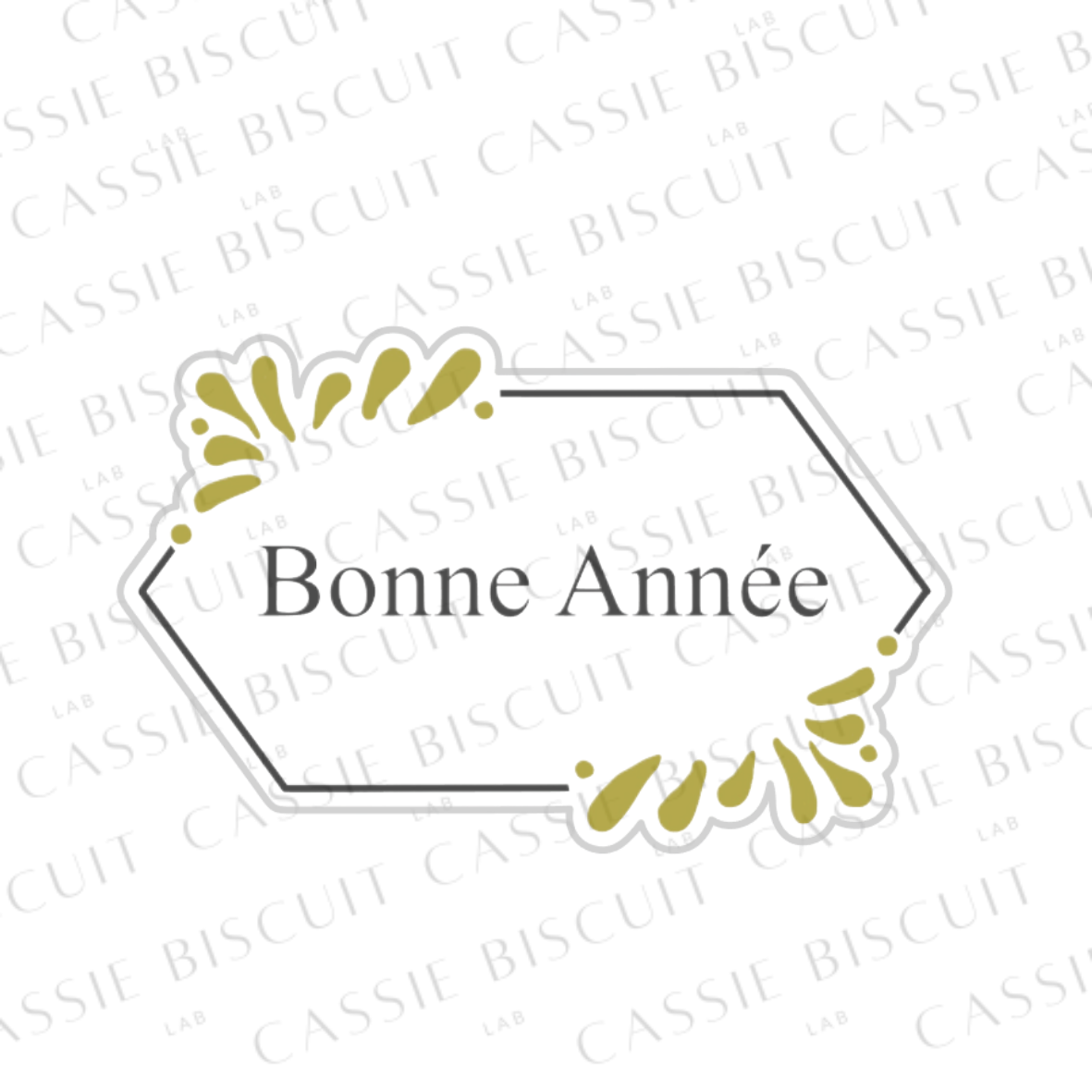 Emporte-Pièce - Pancarte Bonne Année