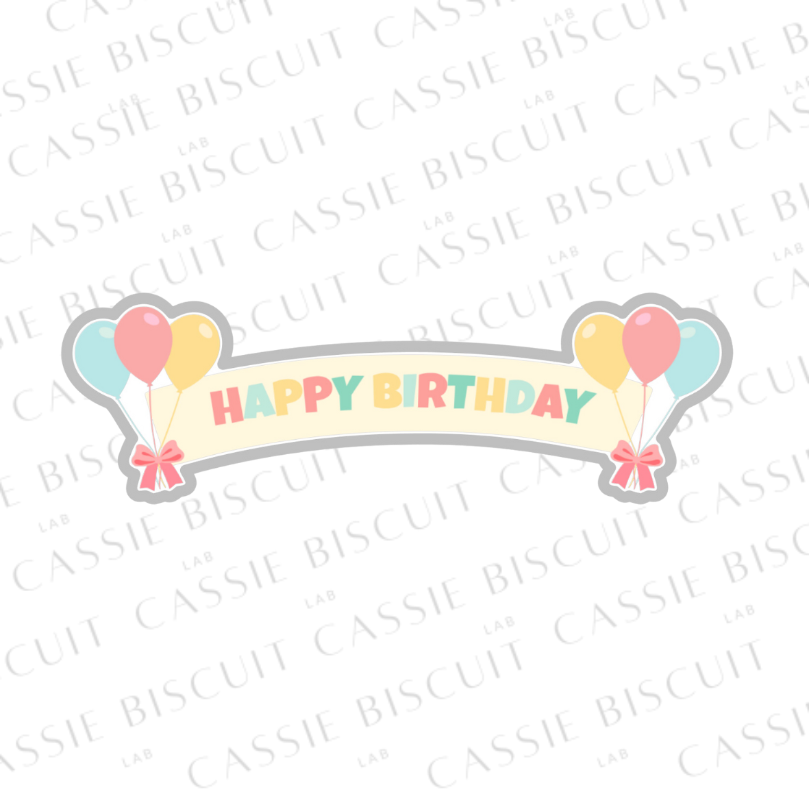 Emporte-Pièce - Panneau anniversaire