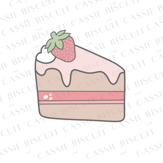 Emporte-Pièce - Part Gâteau Fraise