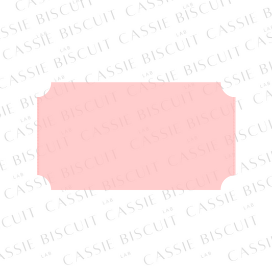 Emporte-Pièce -  Rectangle angle inversé