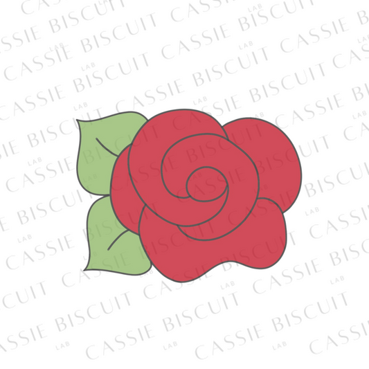 Emporte-Pièce - Rose Rouge