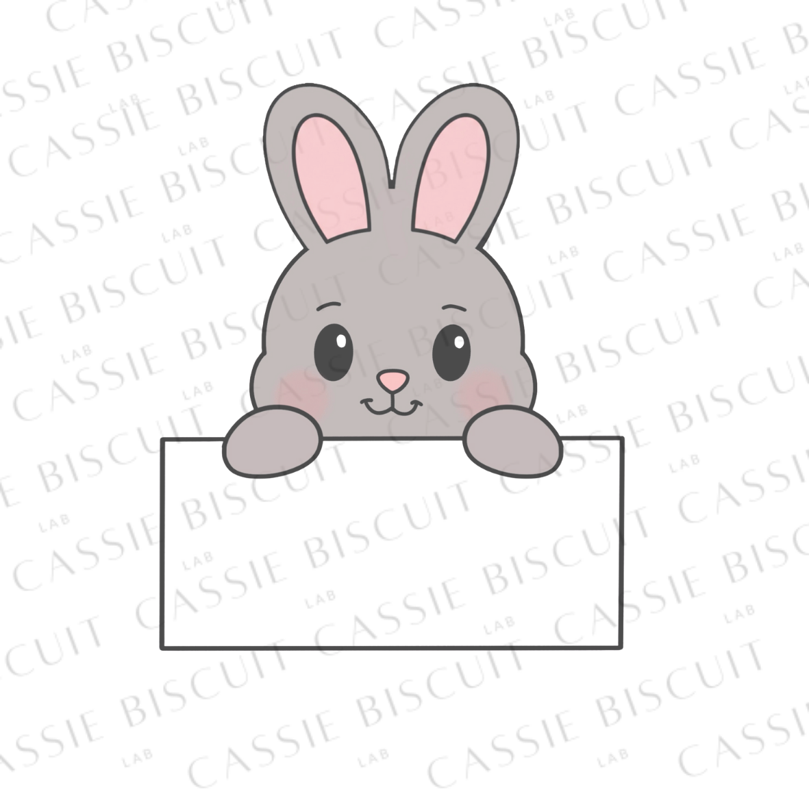 Emporte-Pièce - Visage Lapin Cute Marque Place