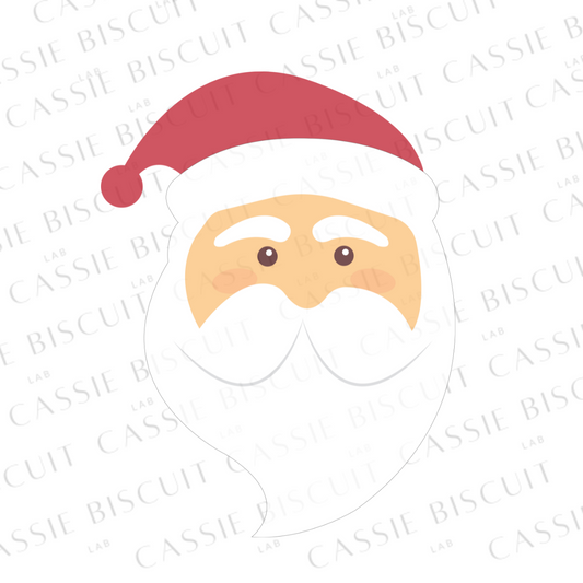 Emporte-Pièce -  Visage Père Noël