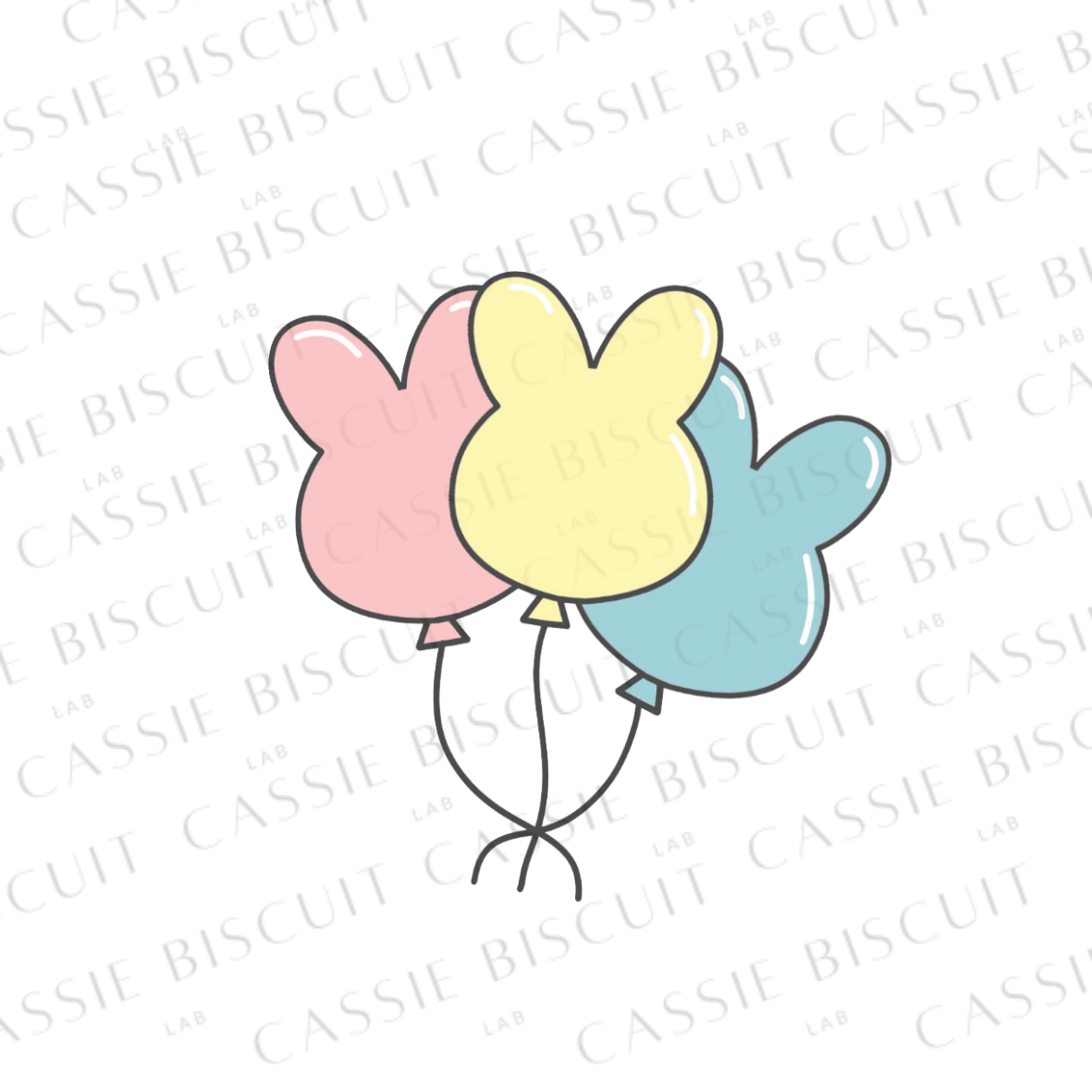 Emporte-Pièce - Ballons Lapin