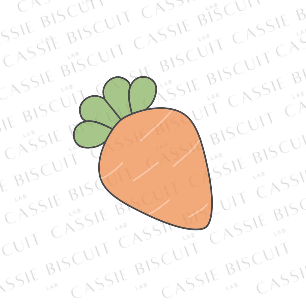 Cookie Cutter - Big Carrot