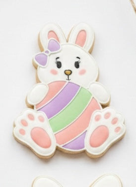 Emporte-Pièce - Lapin Girly Oeuf Pâques