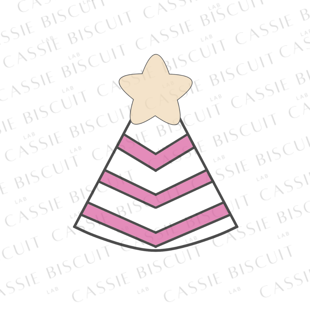 Emporte-Pièce - Chapeau Fête Etoile