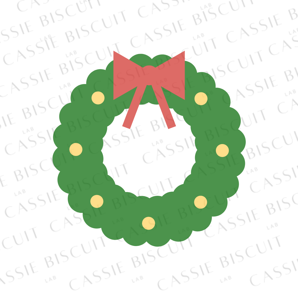 Emporte-Pièce - Couronne de Noël