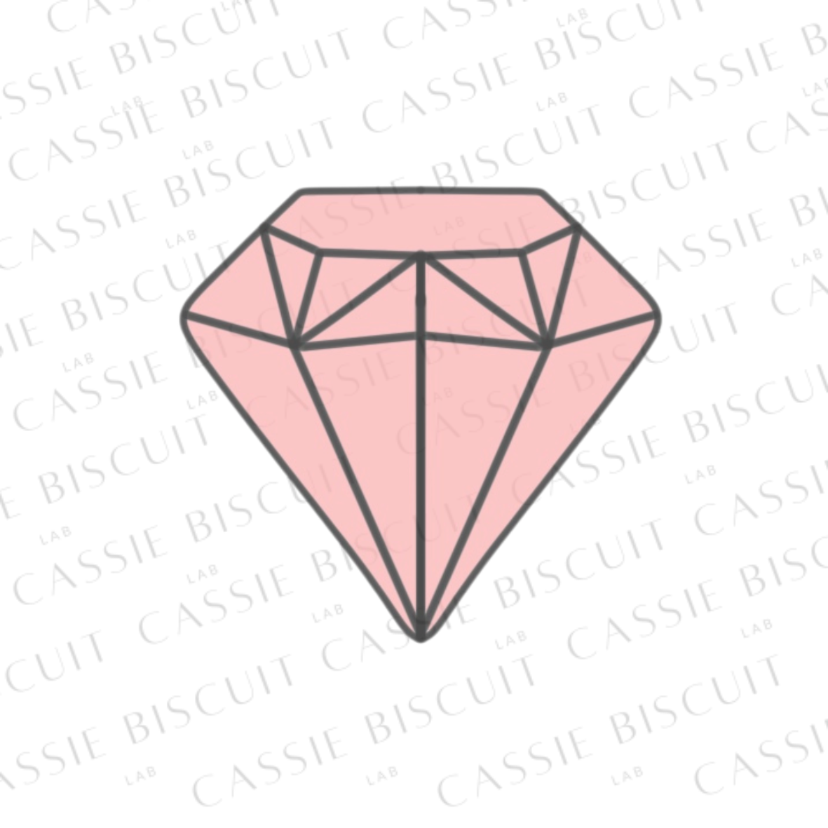Emporte-Pièce -  Diamant Rose