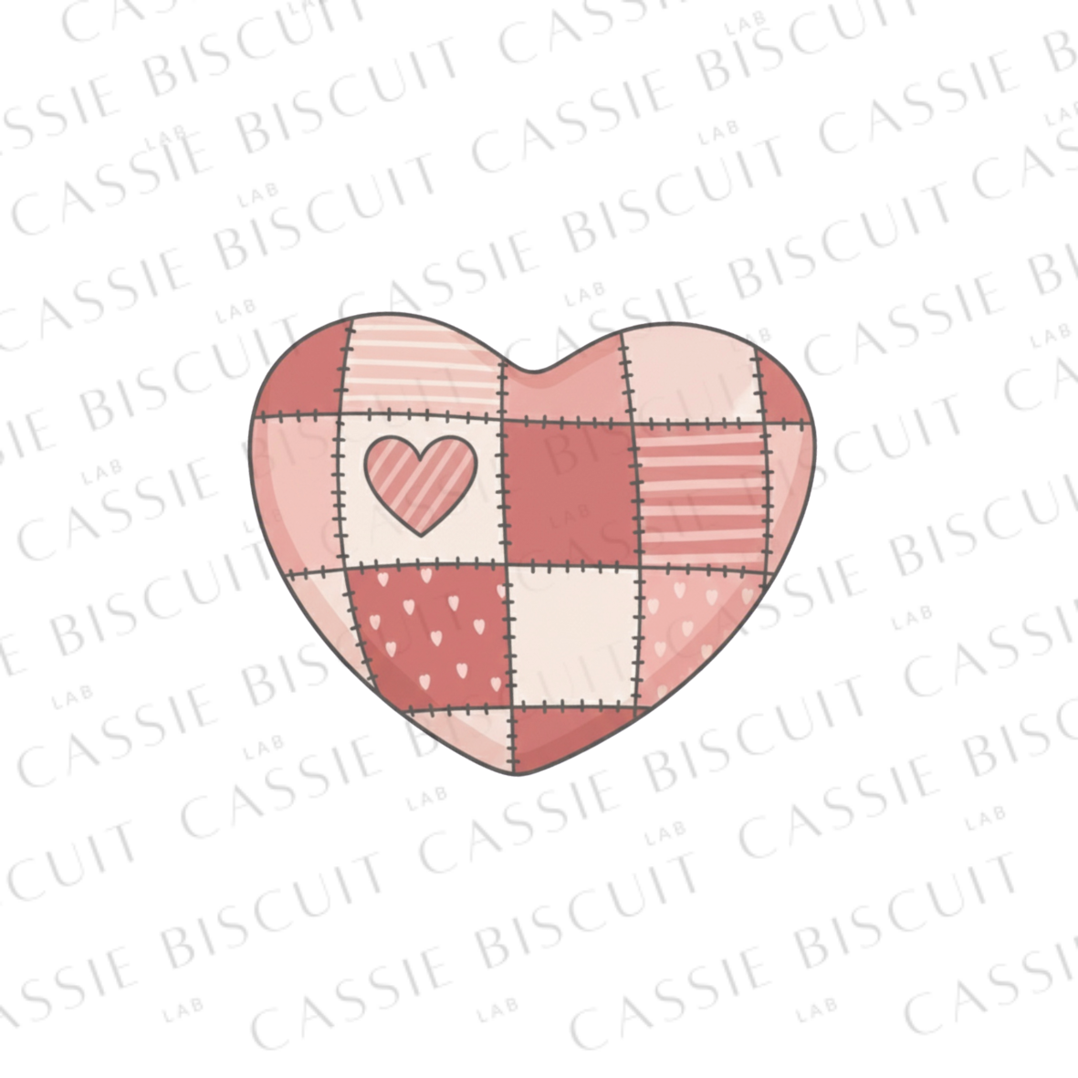 Emporte-Pièce - Coeur Patchwork