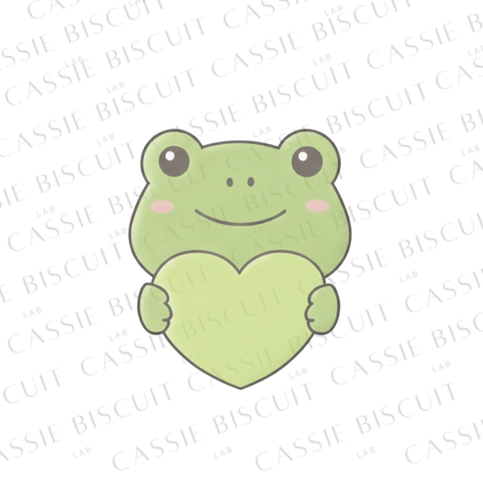 Heart Frog Cookie Cutter