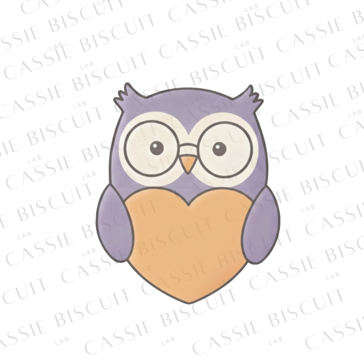 Emporte-Pièce - Hibou Coeur