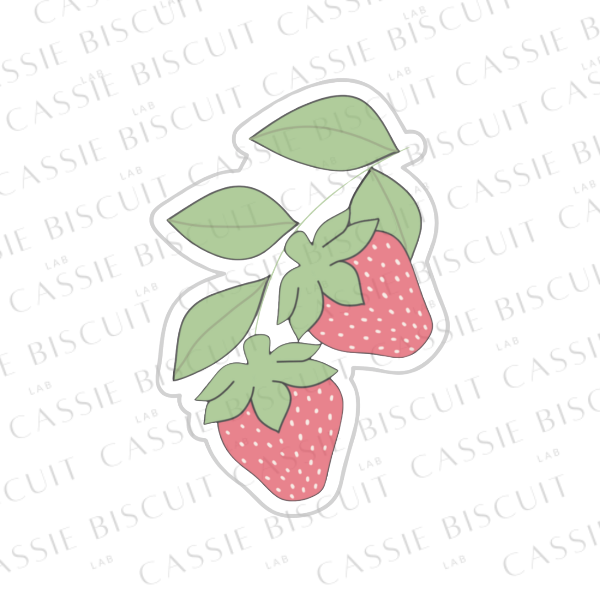 Emporte-Pièce - Branche Fraises