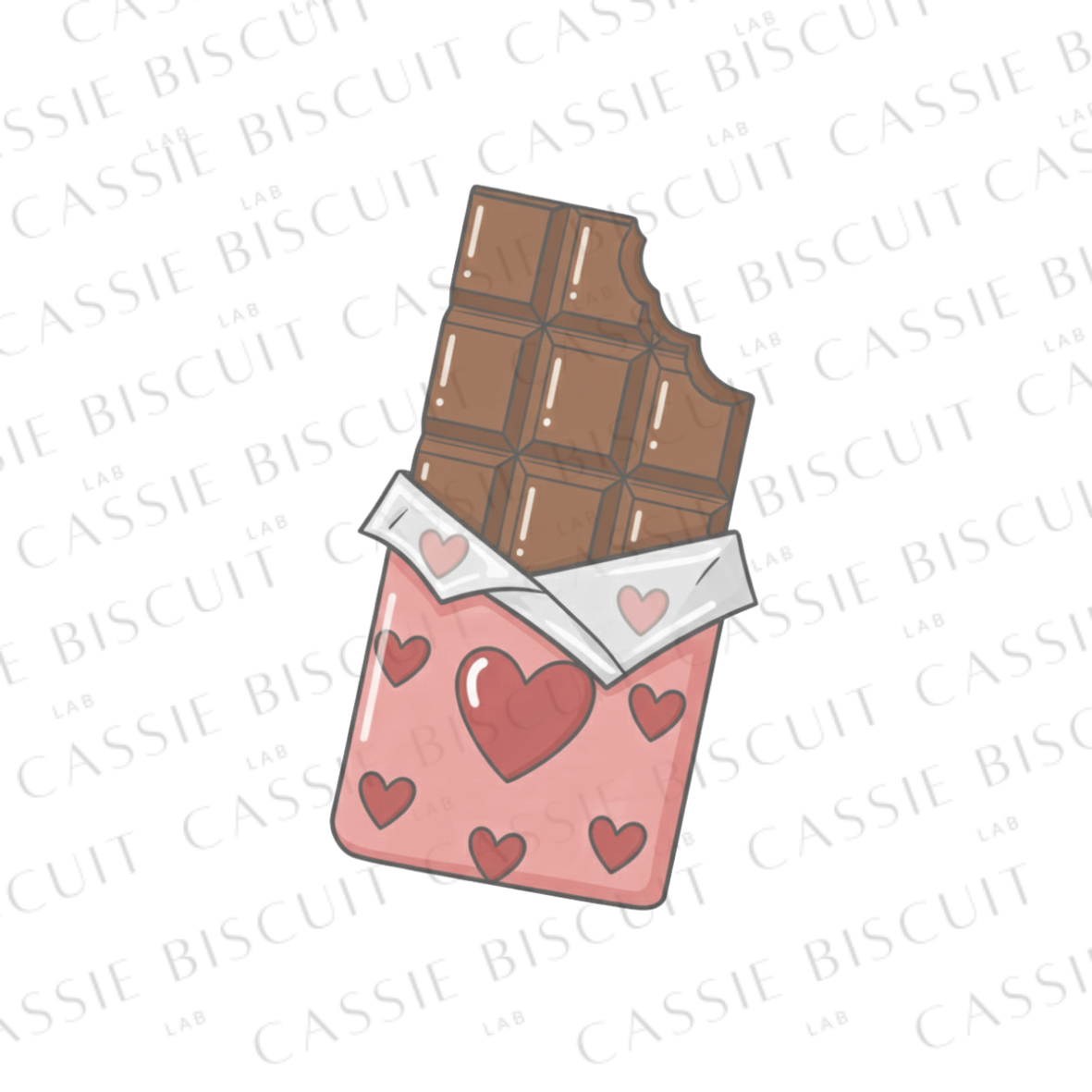Emporte-Pièce - Tablette Chocolat Coeur