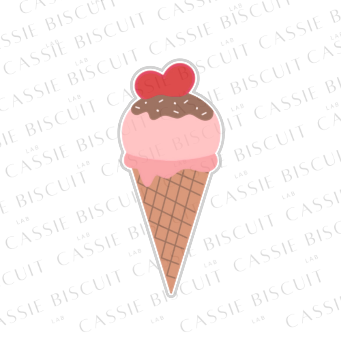 Emporte-Pièce - Glace Coeur