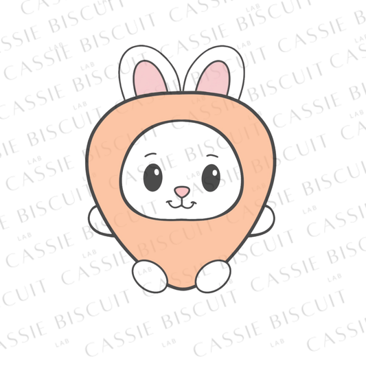 Cookie Cutter - Rabbit Costume Carrot