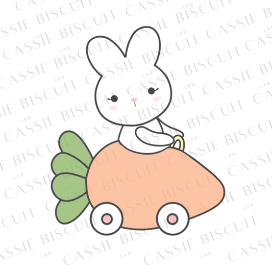Cookie Cutter - Rabbit, Carrot