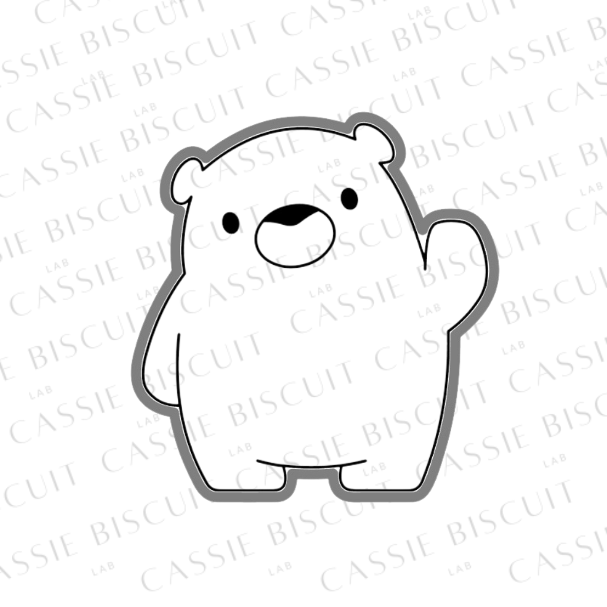 Emporte-Pièce - Ours Blanc 2