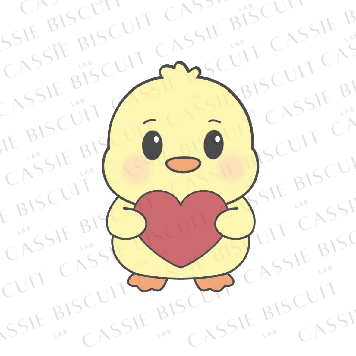 Emporte-Pièce - Poussin Cute Coeur