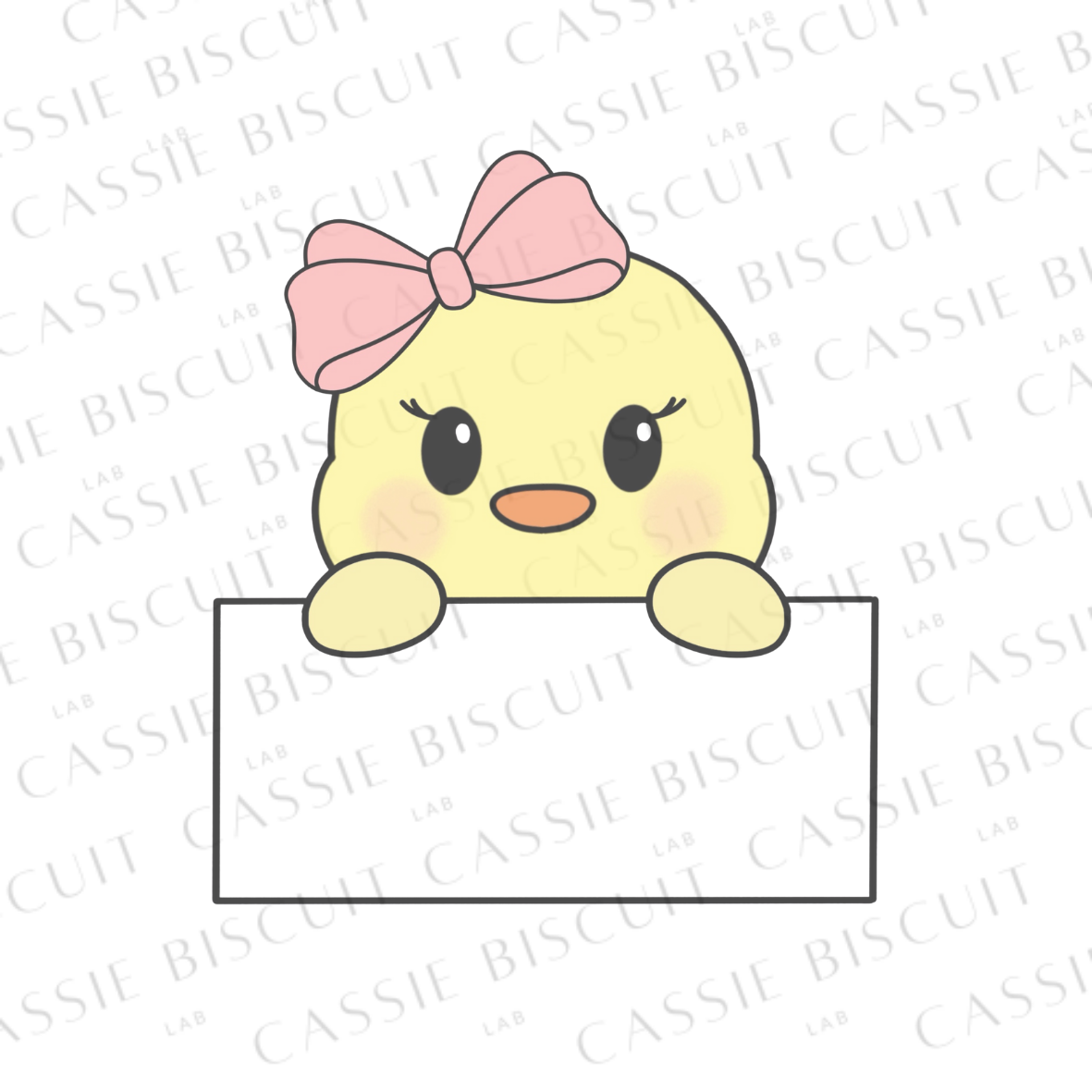 Emporte-Pièce - Poussin Cute Girly Marque Place