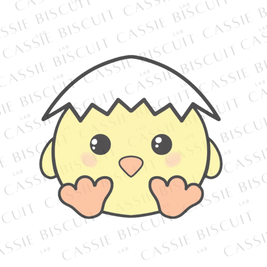 Tagliabiscotti - Guscio di pulcino rotondo