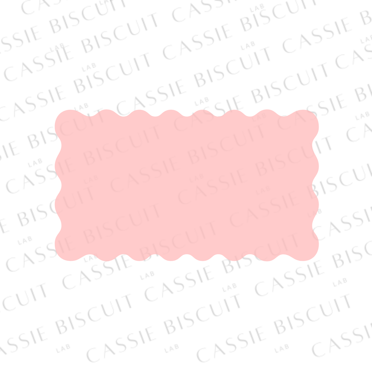 Emporte-Pièce -  Rectangle dentelé