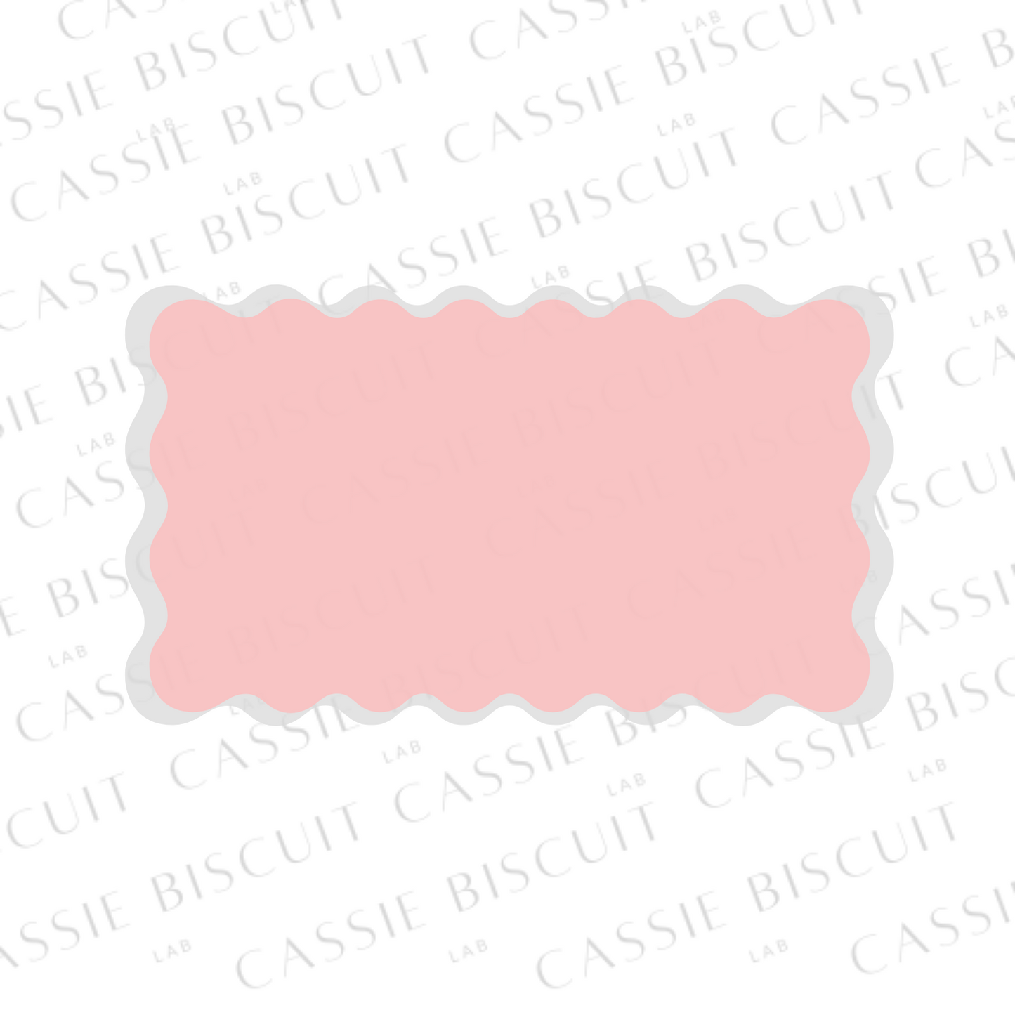 Emporte-Pièce -  Rectangle dentelé