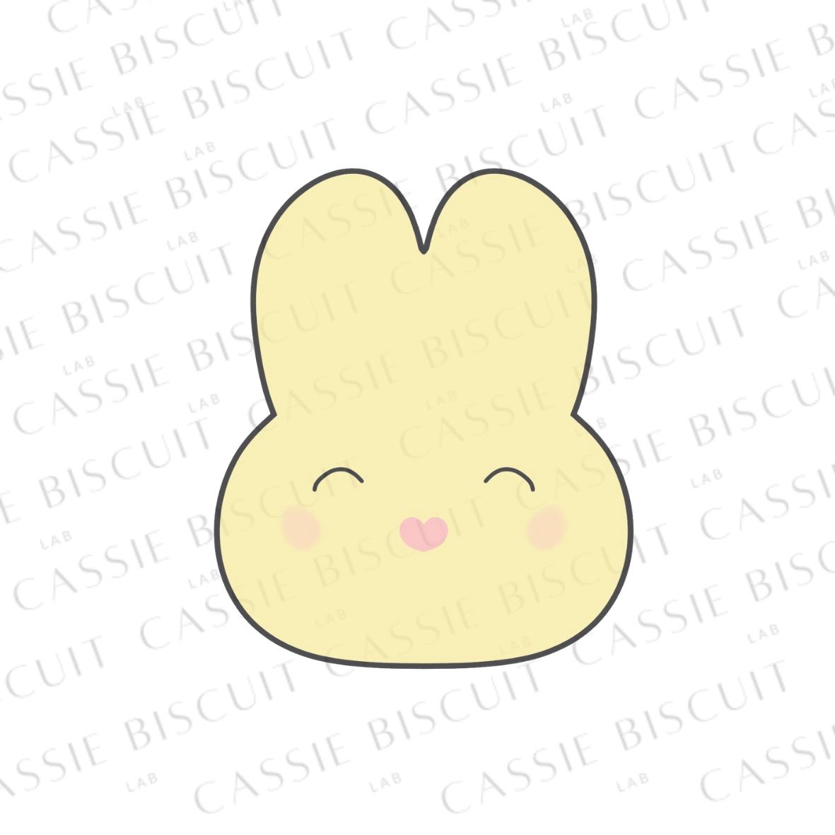 Cookie Cutter - Easy Rabbit Face