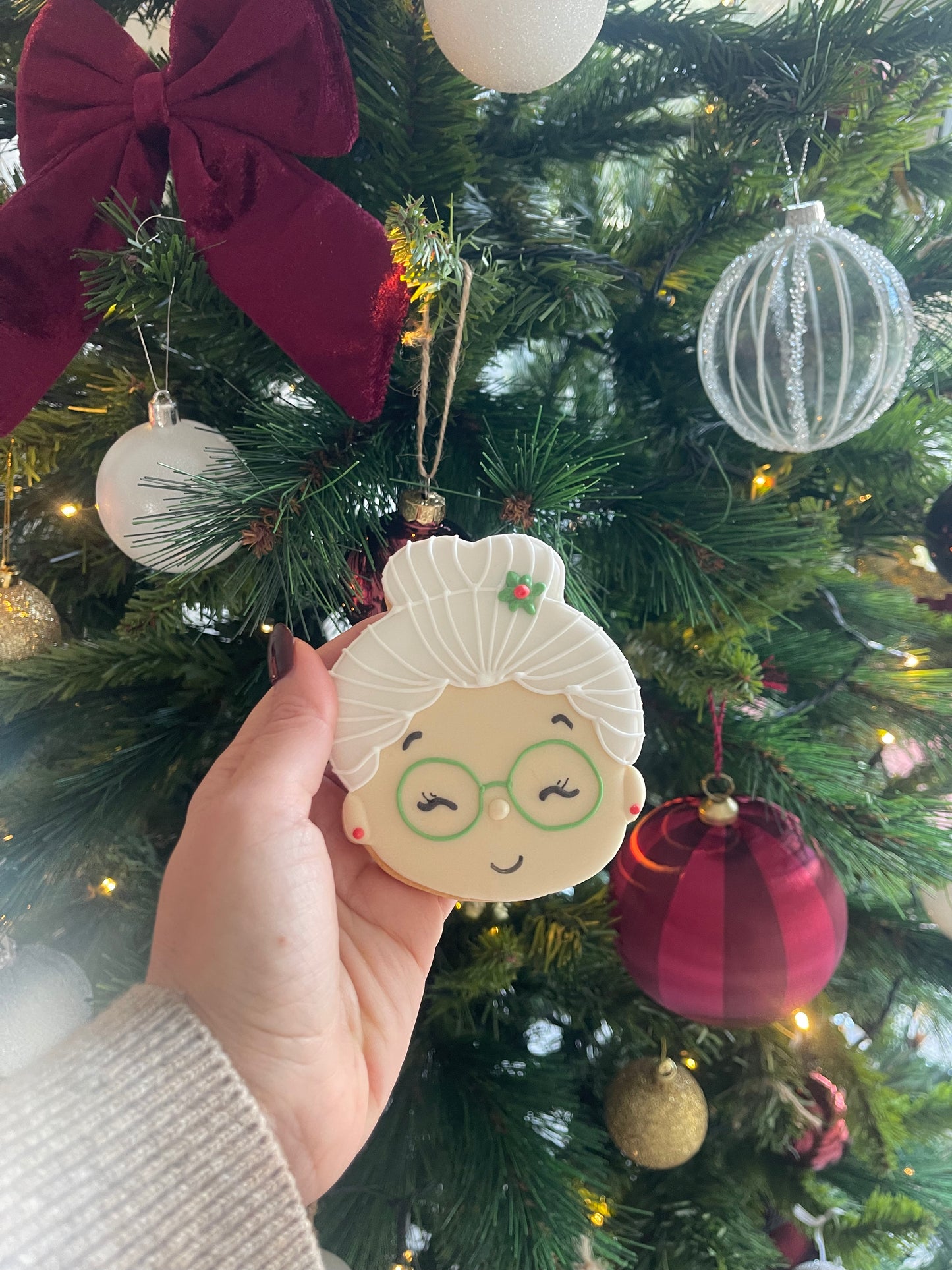 Emporte-Pièce - Visage Maman Noël